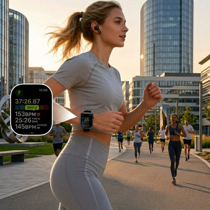 Smartwatch Set with Earbuds – One Set, Everything You Need