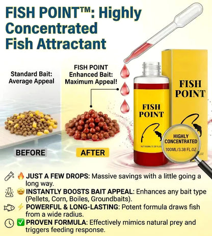 🌊 Premium Fish Lure Attractant Red Worm Formula Easy Fishing