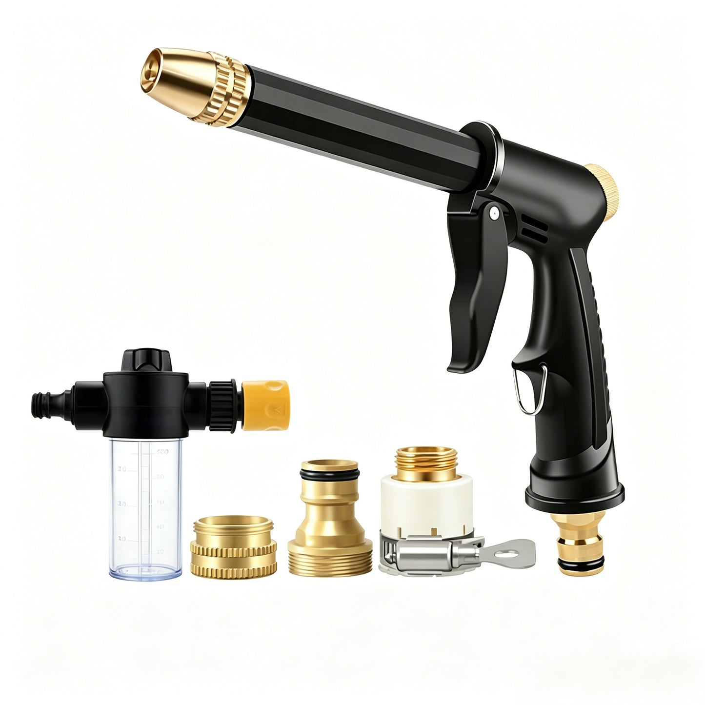 🔫 High-Pressure Water Gun – Handheld Car Wash + Garden Sprayer + Household Cleaner