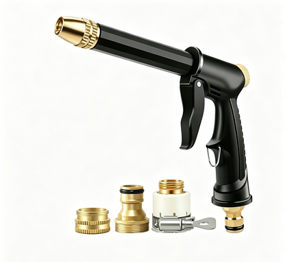🔫 High-Pressure Water Gun – Handheld Car Wash + Garden Sprayer + Household Cleaner