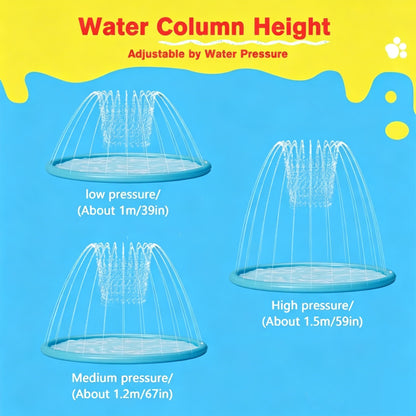 Splash Mat – Anti-Slip Water Play for Dogs & Kids, Summer Fun