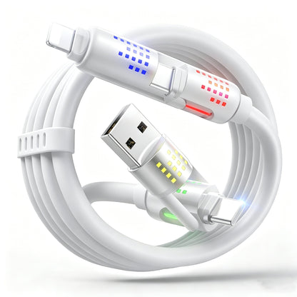 🔌4-in-1 Multi Charging Cable – 240W Fast Charging