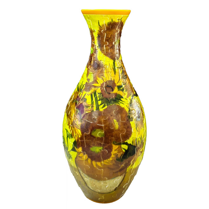 ✨🧩 3D DIY Puzzle Vase – 11 Creative Designs, Decorative Flower Vase & Craft Gift✨