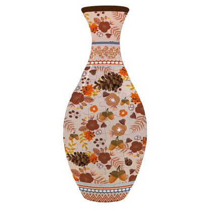 ✨🧩 3D DIY Puzzle Vase – 11 Creative Designs, Decorative Flower Vase & Craft Gift✨