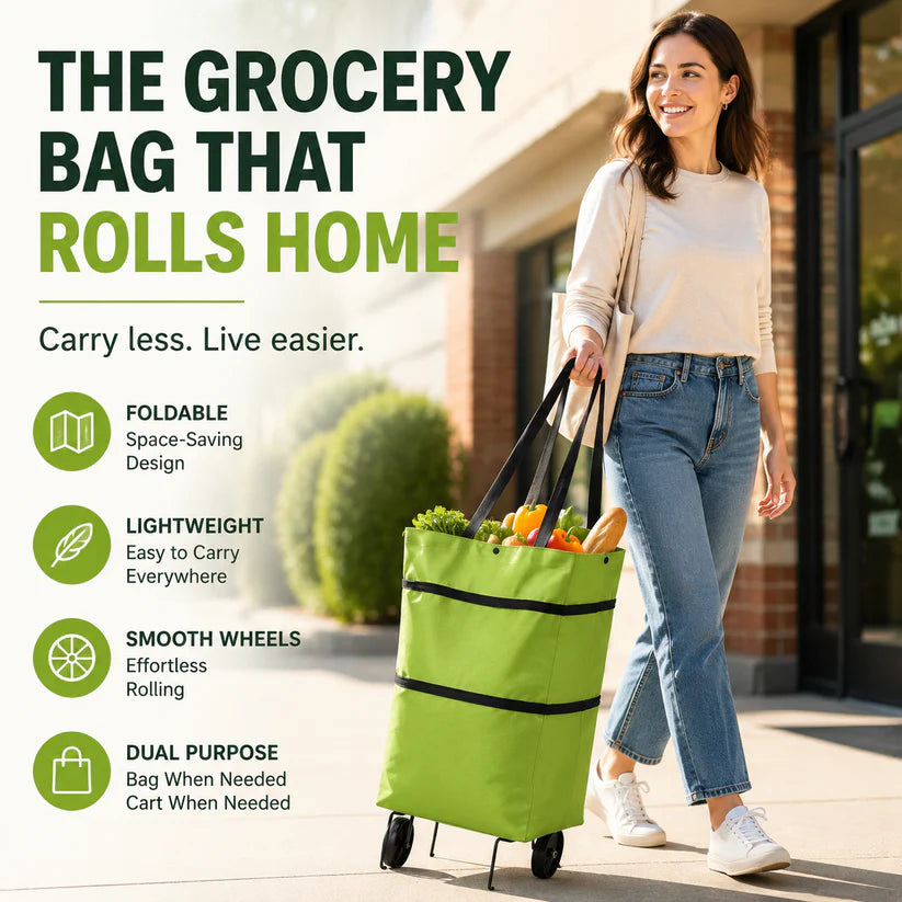 🔥HOT SALE 49% OFF🔥Foldable 2-in-1 Shopping Bag