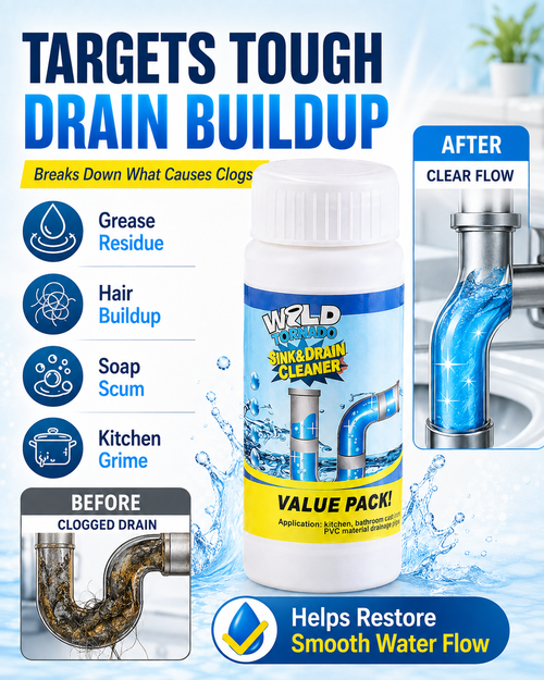 High-Efficiency Odor-Neutralizing Sink & Drain Cleaner