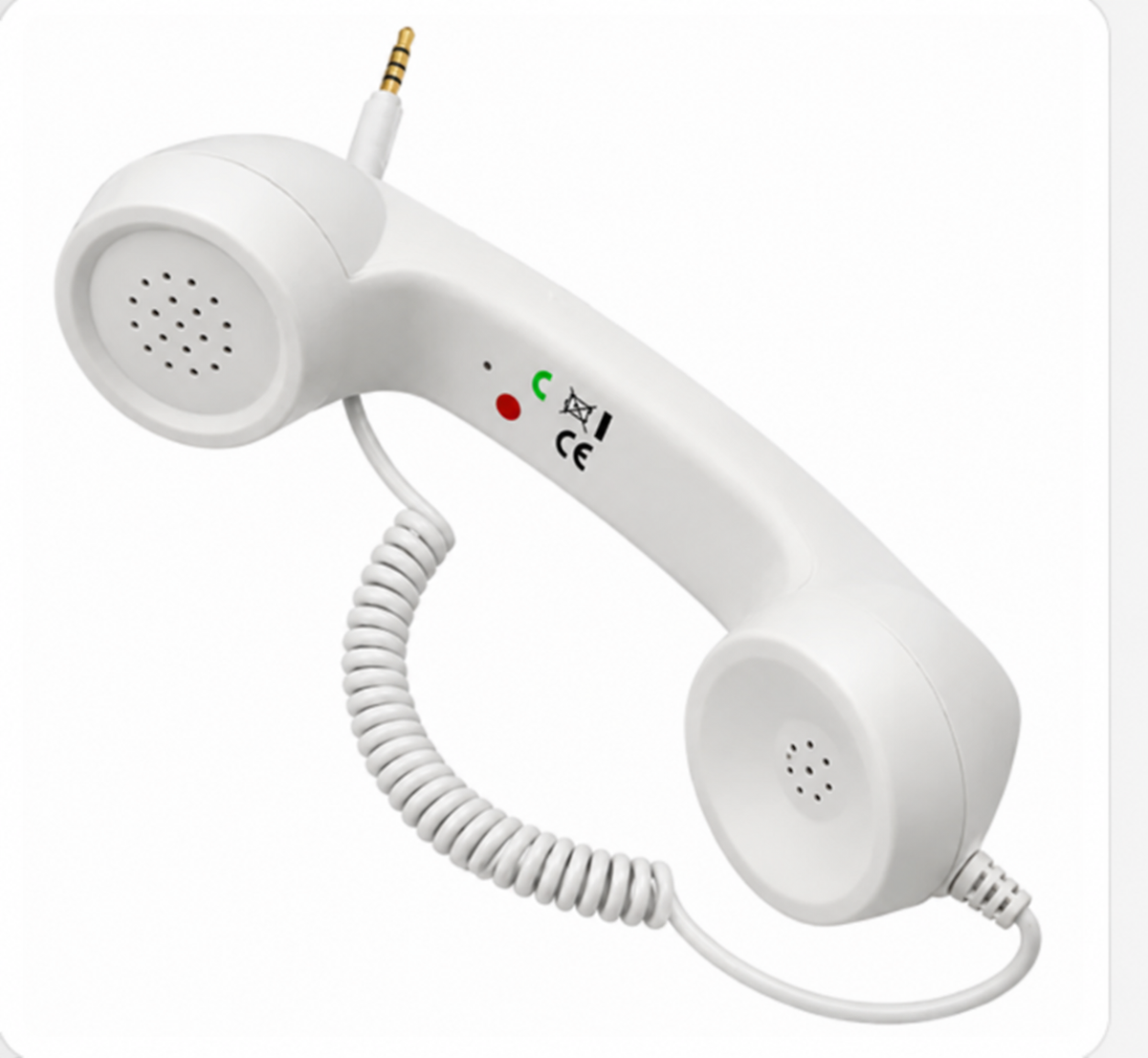 ☎️Retro Phone Handset for Smartphones – Classic Wired Calling Accessory