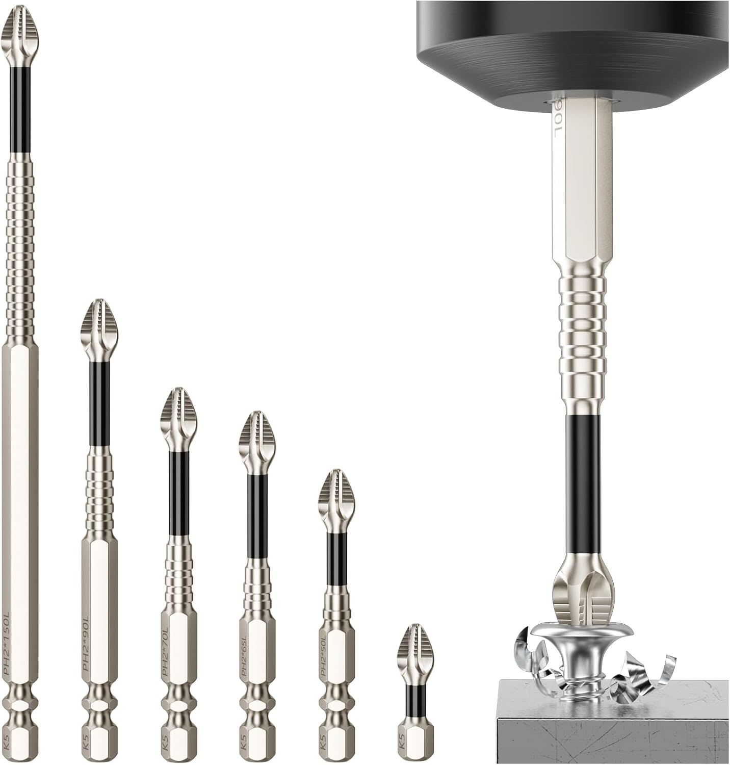 🔥🔨High-Magnetic Screwdriver Drill Bit Set