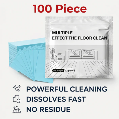 🔥100 Piece Floor Cleaning Tablets Multi-Surface Cleaner for Hardwood Laminate Tile & RV Walls Antibacterial Deodorization Maintenance