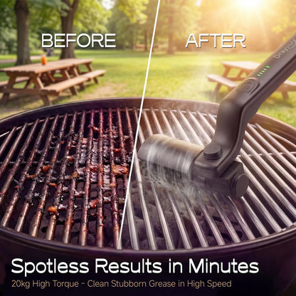 🔥Cordless Electric BBQ Grill Brush with 3-Speed Motor