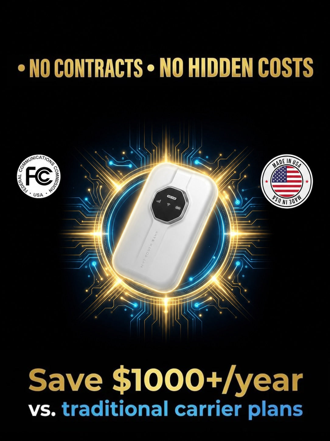 🛜[Global Coverage] Boundless Portable Wi-Fi
