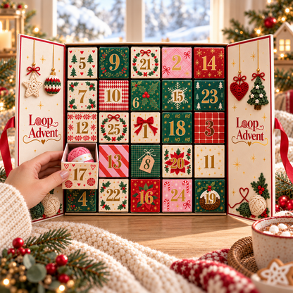 🎄Crochet Christmas Advent Calendar – 24 Days of Handmade Holiday Charm🧶