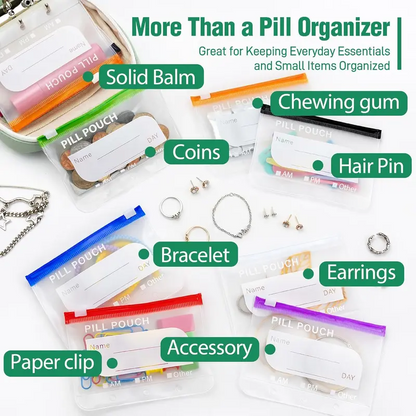 🔥Last Day 50% OFF - 💊The Ultimate A8 Waterproof Binder Pill Pouch Set