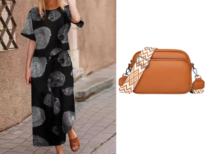 🔥Hot Sale Deals-Women's Loose Print Top ＆ Pants 2-Piece Set