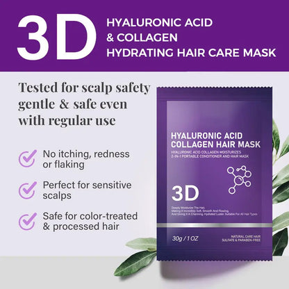 🔥Buy 1 Get 1 Free🔥3D Hyaluronic Acid & Collagen Hair Mask