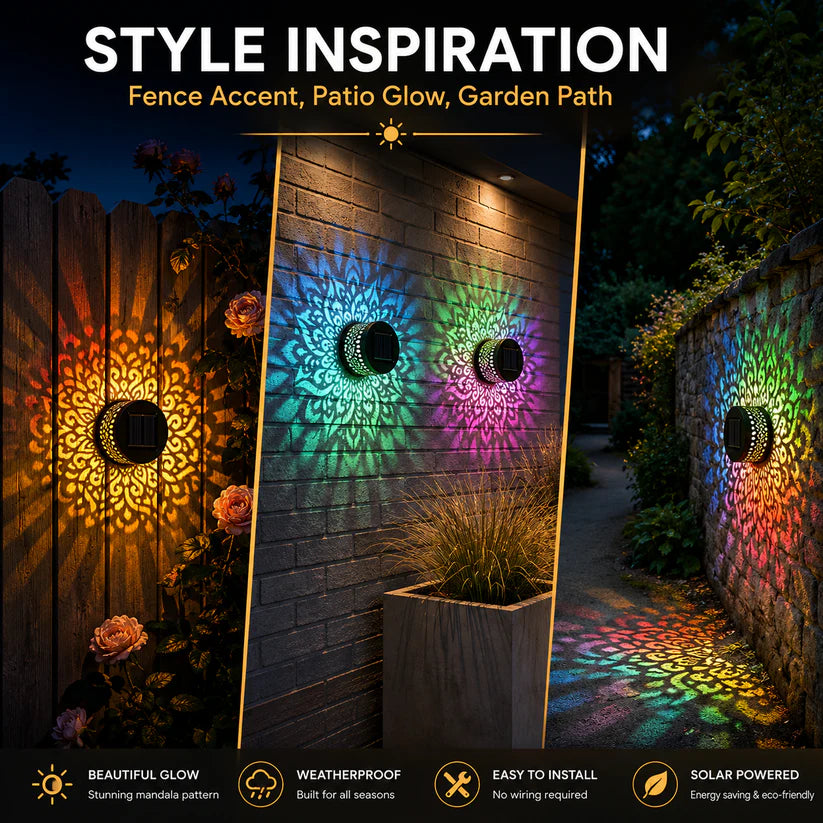 💡2026 New Solar Mandala Lights