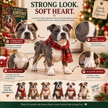 🎁24 Days of AmStaff Christmas – 24 Big Personalities, One Loyal Pack 🐾🎄