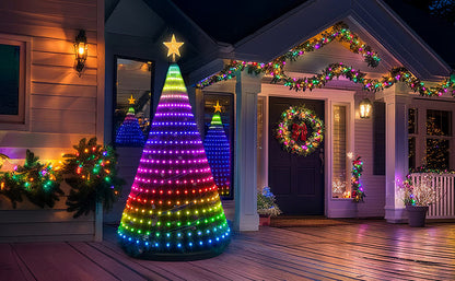 Smart Color Changing Christmas Tree String Lights
