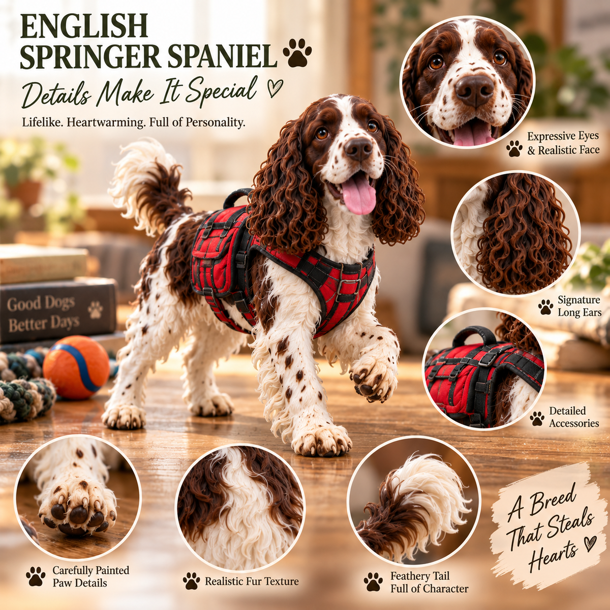 🎀24 Days of English Springer Spaniels – 24 Personalities, One Unforgettable Pack