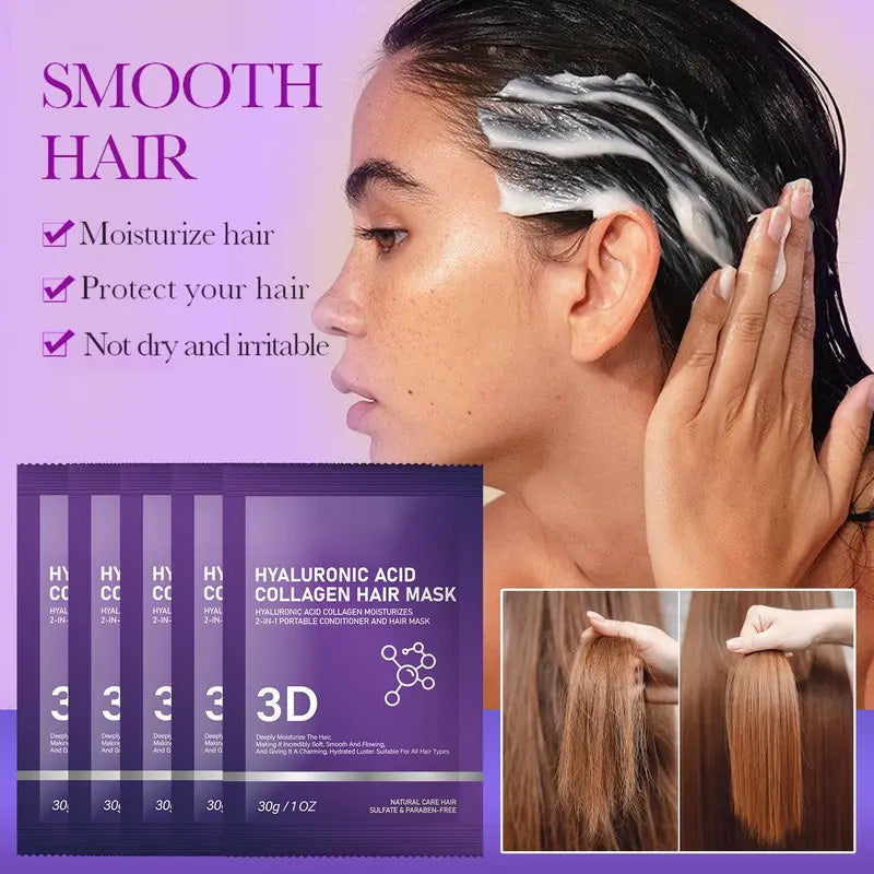 🔥Buy 1 Get 1 Free🔥3D Hyaluronic Acid & Collagen Hair Mask