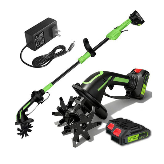 Livelydayin™ Multifunctional 2-in-1 Cordless Tiller & Cultivator with Telescopic Pole