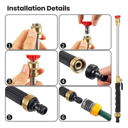 🔥Jet Nozzle Power Washer for Garden Hose