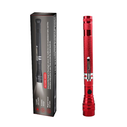 🧲💡 Telescoping Magnetic Pickup Tool with LED Light | Flexible Reach
