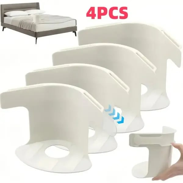 4-Pack Heavy Duty Bed Sheet Clips, Locking Mattress Corner Holders🛏️