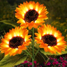 🔥Solar Sunflower Garden Lights for Yard & Patio