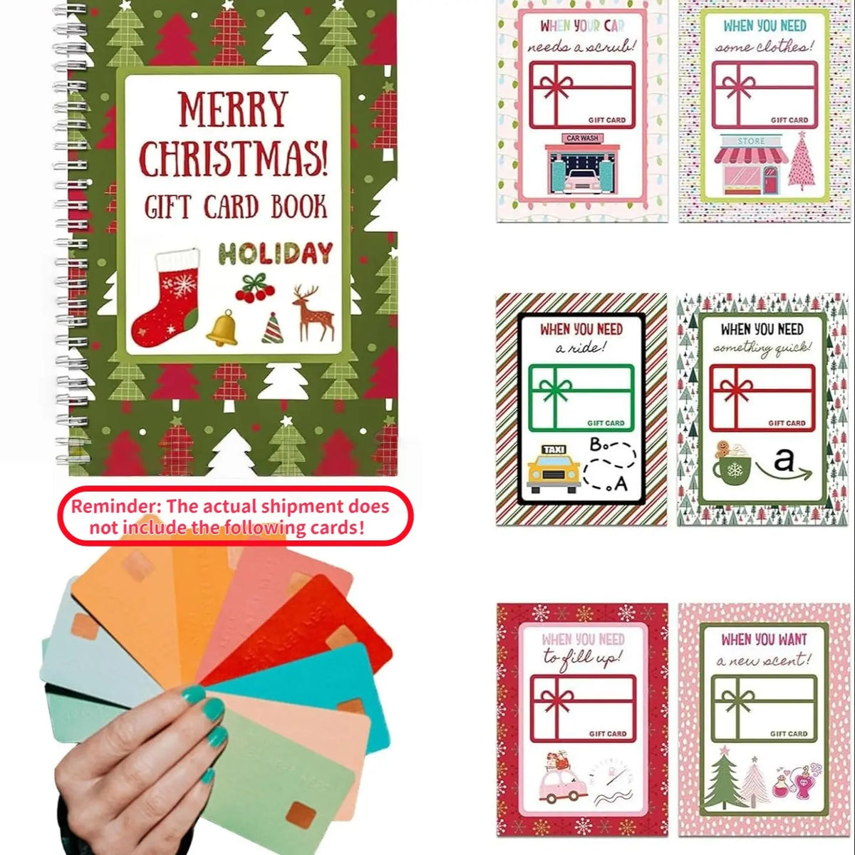 🎁 Christmas Gift Card Album – Turn Gift Cards Into A Surprise Book