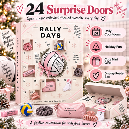 🏐 Rally Days Volleyball Advent Calendar 2026 – 24 Days of Volleyball Surprises
