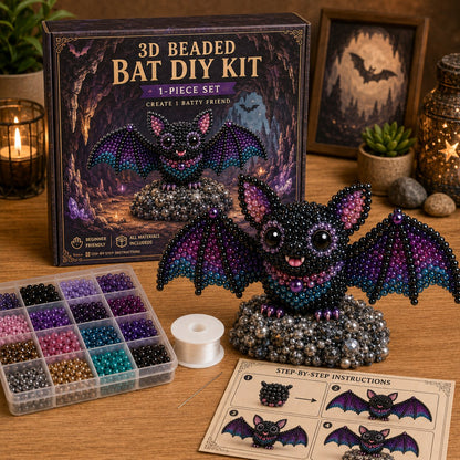 🔥Last Day 49% OFF🧵✨ Tiny 3D Beaded Animal DIY Kit