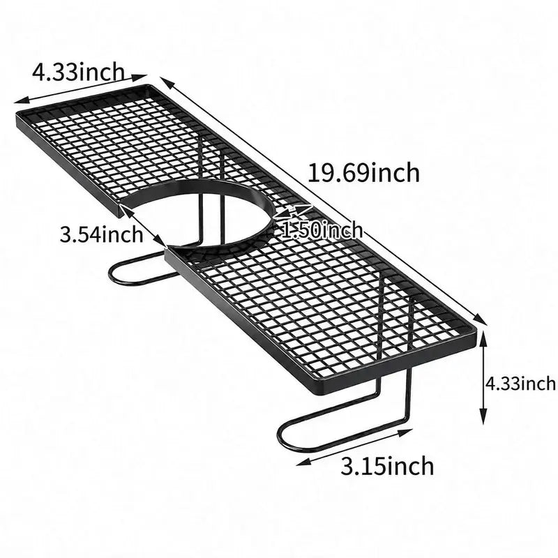 Carbon Steel Bathroom Organizer
