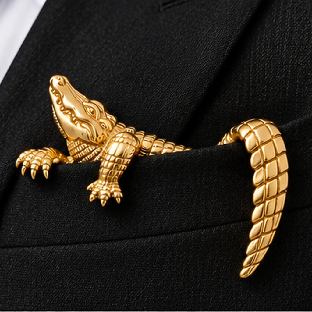 📛Luxury Sculpted Animal Brooch – Premium Statement Piece for Men & Women’s Suits & Blazers