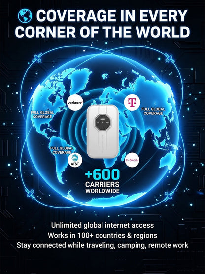 ⚡[Global Coverage] Boundless Portable Wi-Fi