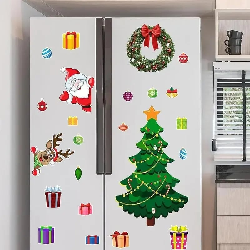 🎄 Christmas Refrigerator Magnets – Festive DIY Fridge Decoration