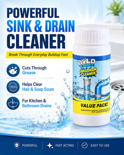 High-Efficiency Odor-Neutralizing Sink & Drain Cleaner