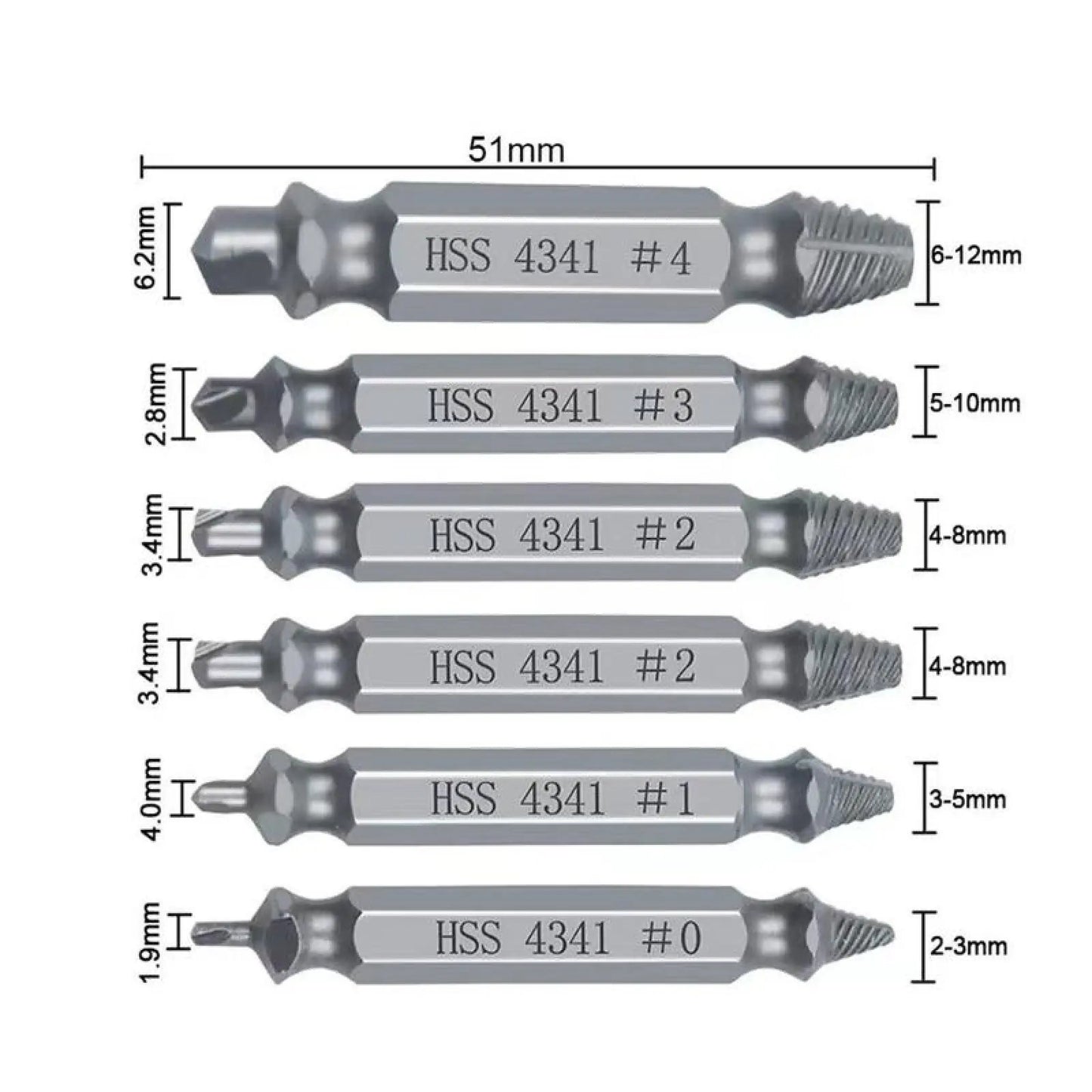 🔥Limited-time discount of 49%🔥Stripped Broken Screw Remover