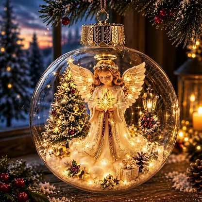 🎄Glowing Christmas Diorama Ornament