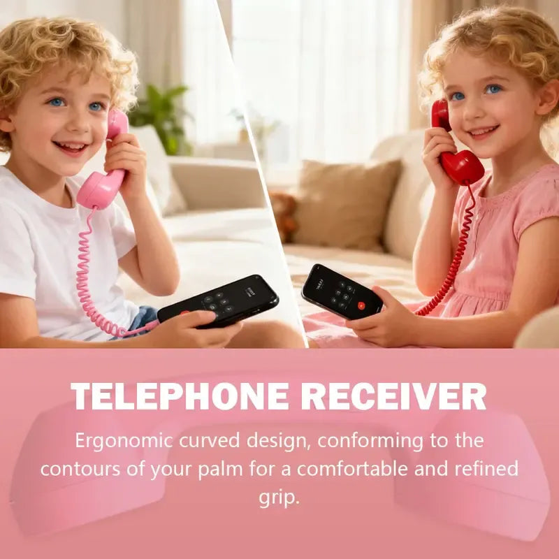 📞Retro telephone handset with Type-C interface