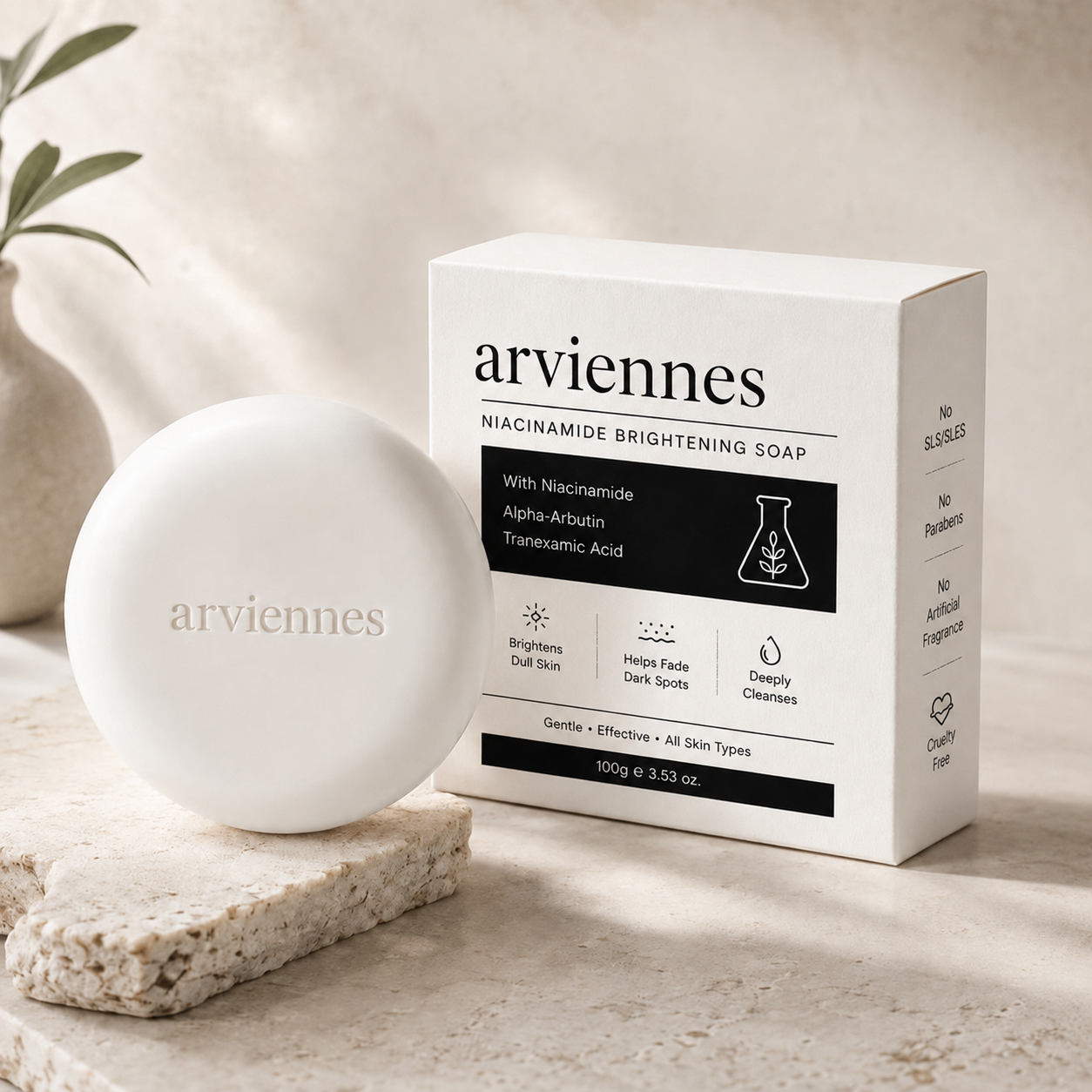 🌿 Niacinamide Skin Soap