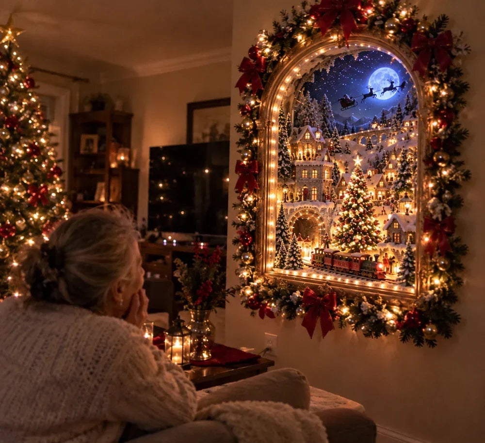 ✨The Christmas Portal – Animated Christmas Village