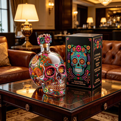 💯Day of the Dead Limited Edition Tequila Bottle HOT SALE