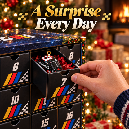 🏎️ 24 Days of Racing Magic – Christmas Advent Calendar 🎄✨