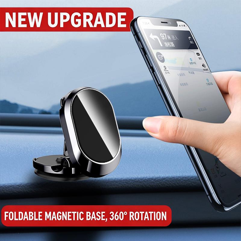 🎁2026 New Arrivals💥Phone Holder Strong magnet, 360° rotation & foldable metal. Safer driving – grab yours! ✅