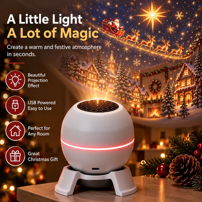✨Create Stunning Holiday Atmosphere – Christmas Projection Night Light✨