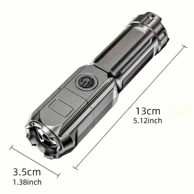 Portable High-power Flashlight, 1000M+ Ultra-long-distance Lighting