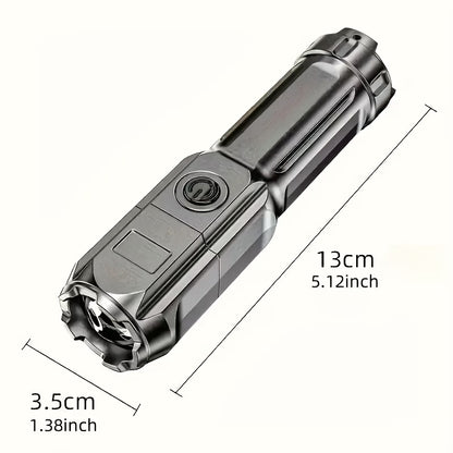 Portable High-power Flashlight, 1000M+ Ultra-long-distance Lighting