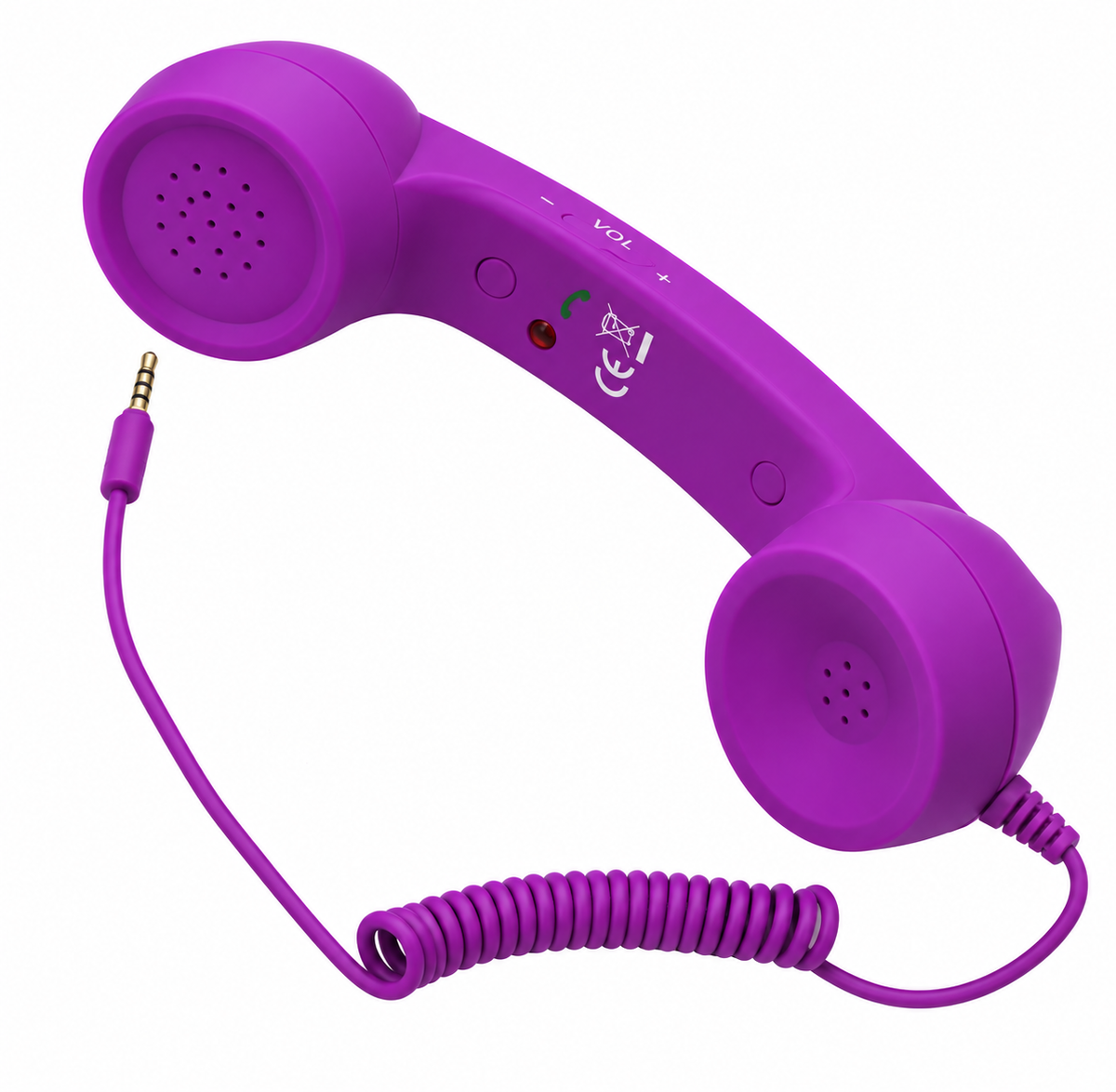 ☎️Retro Phone Handset for Smartphones – Classic Wired Calling Accessory