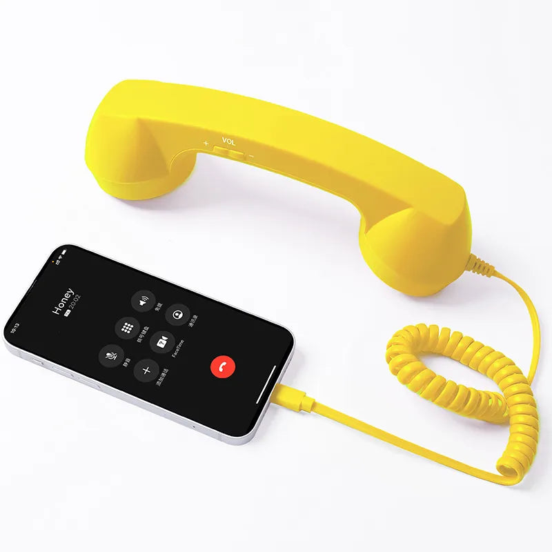 📞Retro telephone handset with Type-C interface